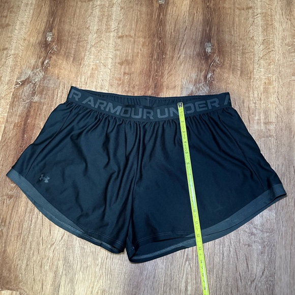 Under Armour Women's Athletic Black & Gray Shorts - Picture 4 of 7